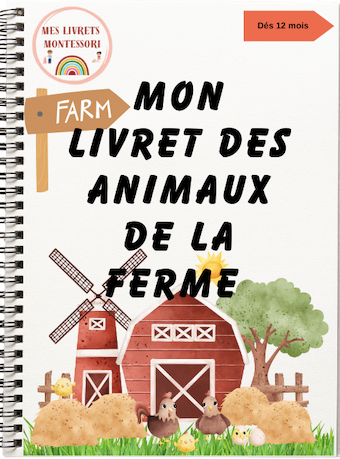 Mon livret Montessori des animaux de la ferme