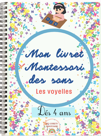 Mon livret Montessori des sons - Les voyelles